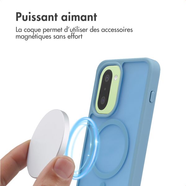 imoshion Coque Color Guard avec MagSafe OnePlus 15R - Bleu clair