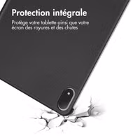 imoshion Coque tablette Trifold OnePlus Pad 2 Pro / Pad 3 - Noir