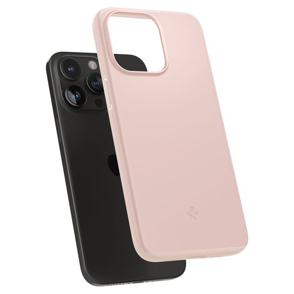 Spigen Coque Thin Fit iPhone 15 Pro - Pink Sand