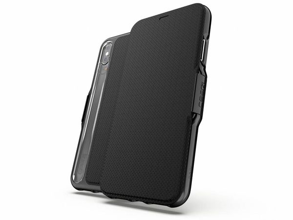 ZAGG Étui de téléphone portefeuille Oxford iPhone Xs Max - Noir