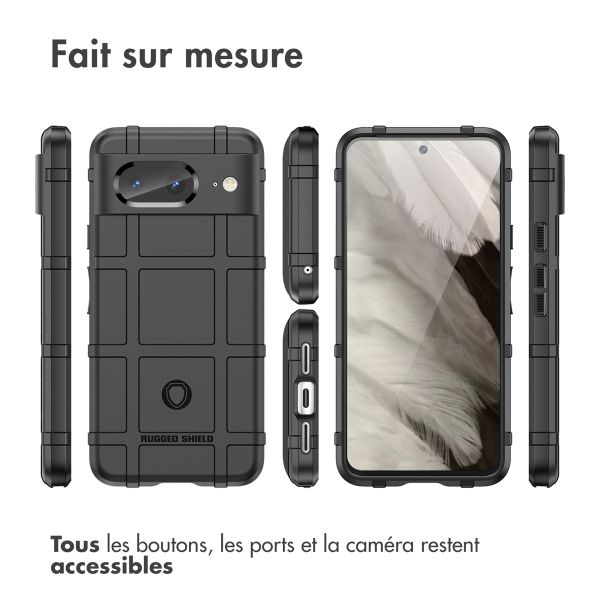 imoshion Coque Arrière Rugged Shield Google Pixel 8 - Noir