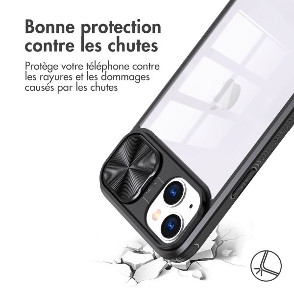 imoshion Coque arrière Camslider Apple iPhone 14 - Noir