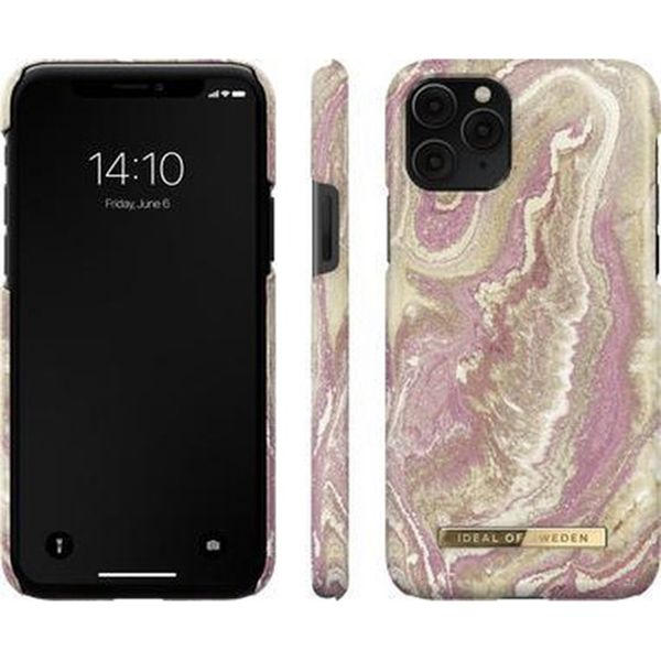 iDeal of Sweden Coque Fashion iPhone 11 Pro - Golden Blush Marble