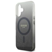 Guess Coque MagSafe IML Glitter Gradient Apple iPhone 16 - Noir