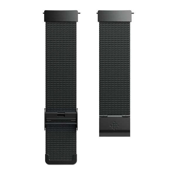 Fitbit Bracelet Metal Mesh Fitbit Versa / Versa 2 / Versa Lite - Noir