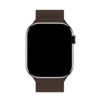 Holdit Bracelet en silicone magnétique Apple Watch | 44/45/46/49 mm - Chocolate / Black