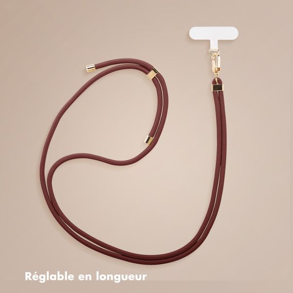 Selencia Cordon de téléphone universel - Terracotta