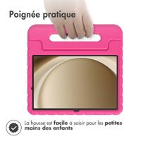 imoshion Coque kidsproof avec poignée Samsung Galaxy Tab A9 Plus - Rose