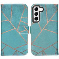 imoshion Coque silicone design Samsung Galaxy S22 - Blue Graphic