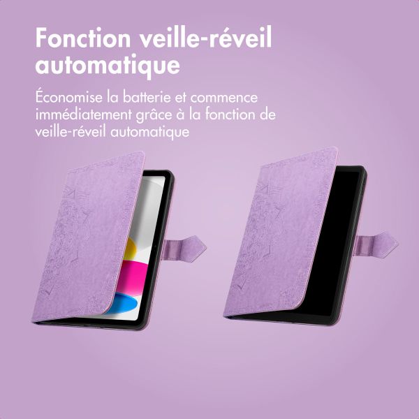 imoshion Coque tablette Apple iPad Air 11 pouces (2025) M3 / (2024) M2 / Air 5 (2022) / Air 4 (2020) - Lila / Lilac