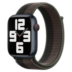 Apple Bracelet Sport Loop Apple Watch Series 1 t/m 11 / SE / Ultra (44/45/46/49 mm) - Tornado Gray