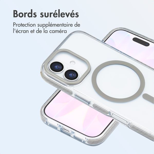 imoshion Coque Combat MagSafe Apple iPhone 17 - Gris