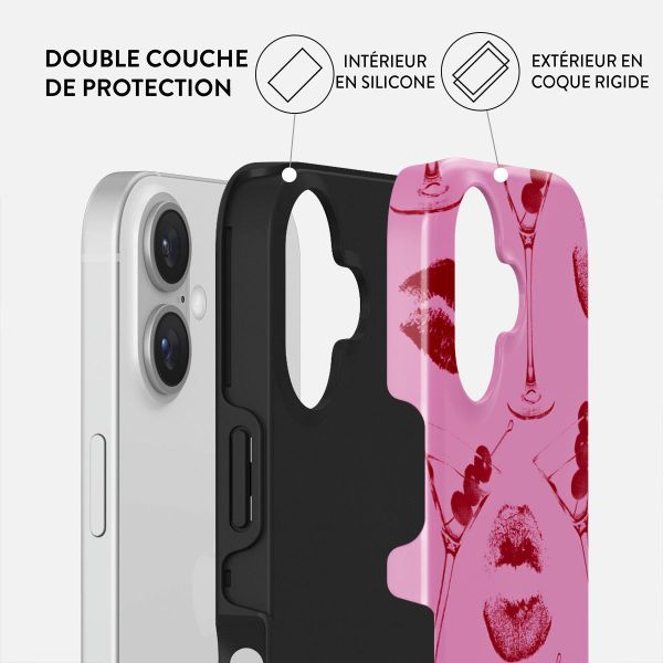 Burga Coque Tough MagSafe Apple iPhone 16 - Call me