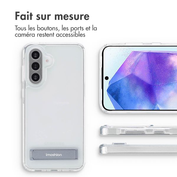 imoshion Coque Stand Samsung Galaxy A56 - Transparent