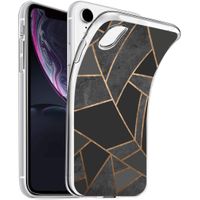 imoshion Coque Design Apple iPhone Xr - Black Graphic