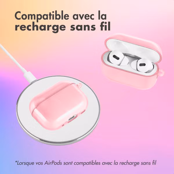 imoshion Coque Néon Apple AirPods Pro 2  - Rose