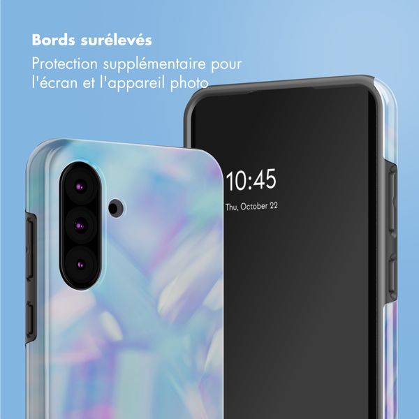 Selencia Coque arrière Vivid Samsung Galaxy A36 / A56 - Holographic Blue Dream