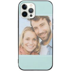 Concevez votre propre coque en gel Apple iPhone 12 Pro Max - Noir