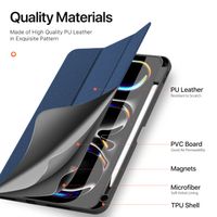 Dux Ducis Coque tablette Domo Apple iPad Pro 11 (2025) M5 / (2024) M4 - Bleu foncé