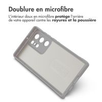 imoshion Coque arrière EasyGrip Samsung Galaxy S22 Ultra - Gris