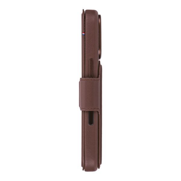 Decoded Portefeuille détachable 2 en 1 en cuir MagSafe Apple iPhone 17 Pro - Chocolate Brown