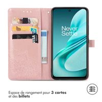 imoshion Etui de télephone Mandala OnePlus Nord N30 SE - Rose Doré