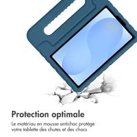 imoshion Coque kidsproof avec poignée Samsung Galaxy Tab A11 / A9 8.7 pouces - Bleu foncé