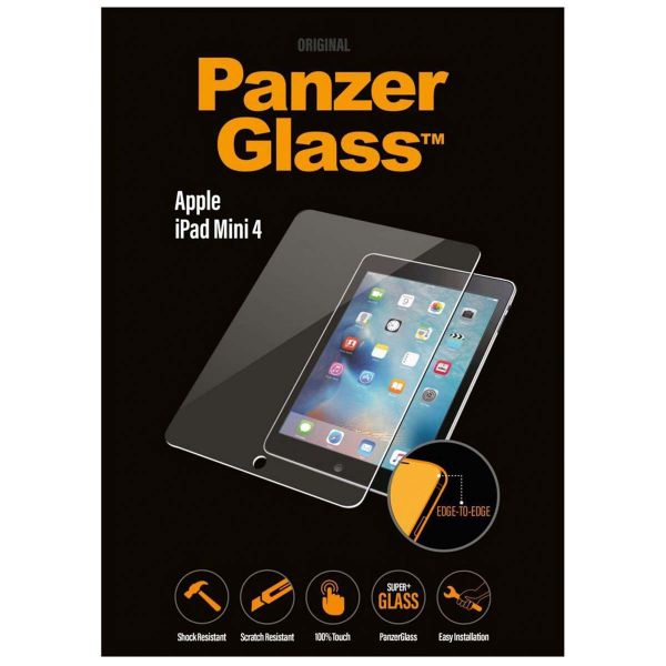 PanzerGlass Protection d'écran Case Friendly Anti-bactéries en verre trempé iPad Mini 5 (2019) / Mini 4 (2015)