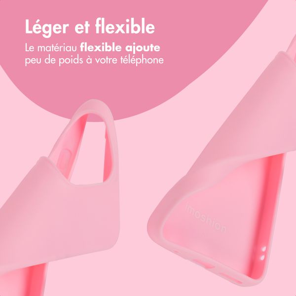 imoshion Coque Couleur Motorola Moto G15 / G15 Power - Bubblegum Pink