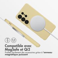 imoshion Coque Couleur avec MagSafe Samsung Galaxy S26 Ultra - Vanilla