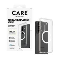 CARE by PanzerGlass Coque Urban Combat Samsung Galaxy S26 - Blanc