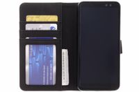 Étui de télephone portefeuille Samsung Galaxy A8 (2018) - Noir