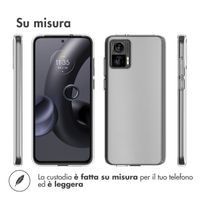 Accezz Coque Clear Motorola Edge 30 Neo - Transparent