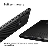 imoshion Coque silicone Carbon Motorola Moto G50 - Noir