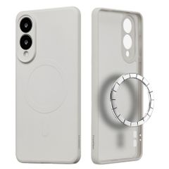 imoshion Coque Couleur avec MagSafe Samsung Galaxy S25 Edge - Beige