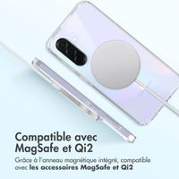 Accezz Coque arrière Xtreme Impact avec MagSafe Samsung Galaxy A36 - Transparent