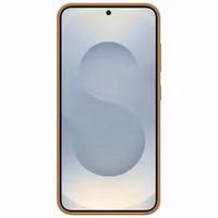 Samsung Original Coque KindSuit en Cuir Végan Samsung Galaxy S25 - Doré