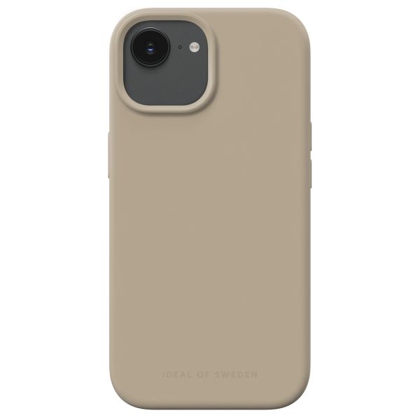 iDeal of Sweden Coque Silicone iPhone 13/14/15/16e - Beige