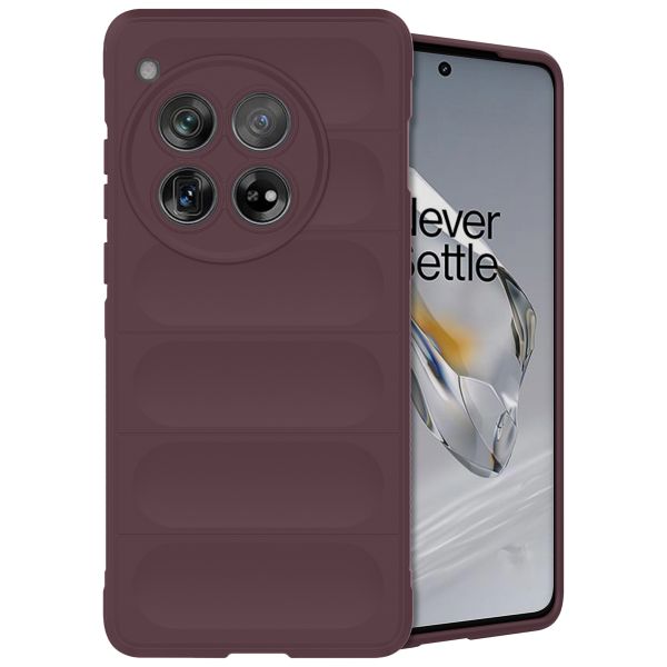 imoshion Coque arrière EasyGrip OnePlus 12 - Aubergine