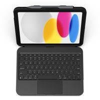 ZAGG Coque AZERTY clavier tablette Tough Keys Apple iPad 11 (2025) 11 pouces A16  / iPad 10 (2022) 10.9 pouces - Noir