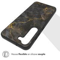 imoshion Coque Design Samsung Galaxy S23 - Black Marble