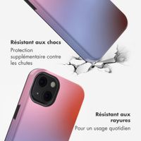 Selencia Coque arrière Vivid avec MagSafe Apple iPhone 13 - Gradient Soft Blush