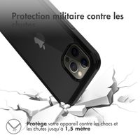 Accezz ﻿Coque de protection intégrale à 360° iPhone 13 Pro Max - Noir