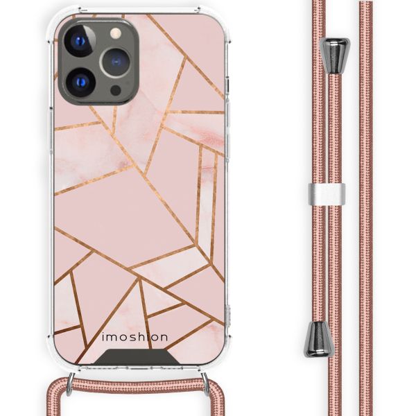 imoshion Coque Design avec cordon iPhone 13 Pro Max - Pink Graphic