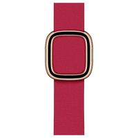 Apple Leather Band Modern Buckle Apple Watch Series 1-9 / SE - 38/40/41 mm / Series 10 - 42 mm - Taille S - Raspberry