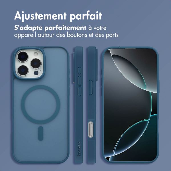 imoshion Coque Color Guard avec MagSafe iPhone 16 Pro - Bleu foncé