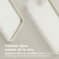 imoshion Coque Couleur avec MagSafe Apple iPhone 13 - Beige
