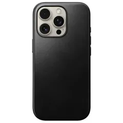 Nomad Coque Modern Horween Leather Apple iPhone 16 Pro - Noir