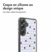 imoshion Coque Design Samsung Galaxy S25 - Cherry Check
