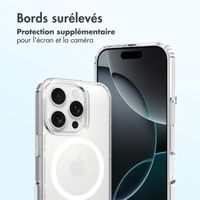 Accezz Coque arrière Xtreme Impact avec MagSafe Apple iPhone 16 Pro - Transparent